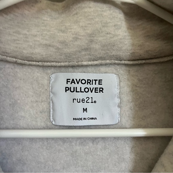 Cropped Sunflower Quarter-Zip Sweatshirt - Picture 5 of 6